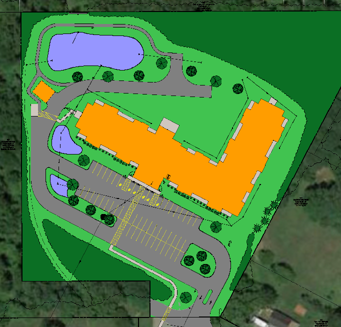 Wellington Woods Site Plan Rendering